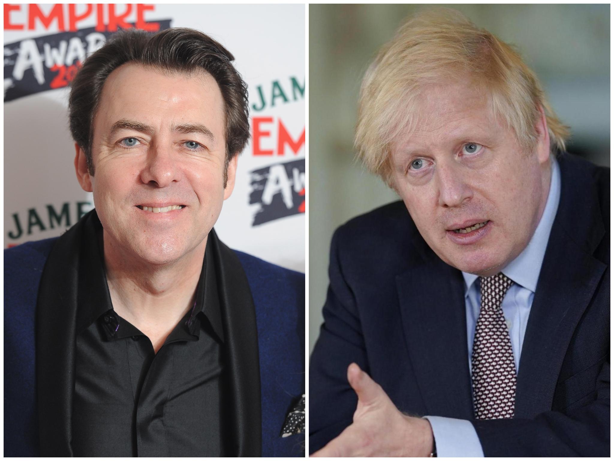 Coronavirus: Jonathan Ross chastises &apos;inept&apos; Boris Johnson in rare political tweet