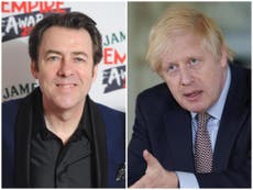Jonathan Ross posts rare political tweet chastising Boris Johnson
