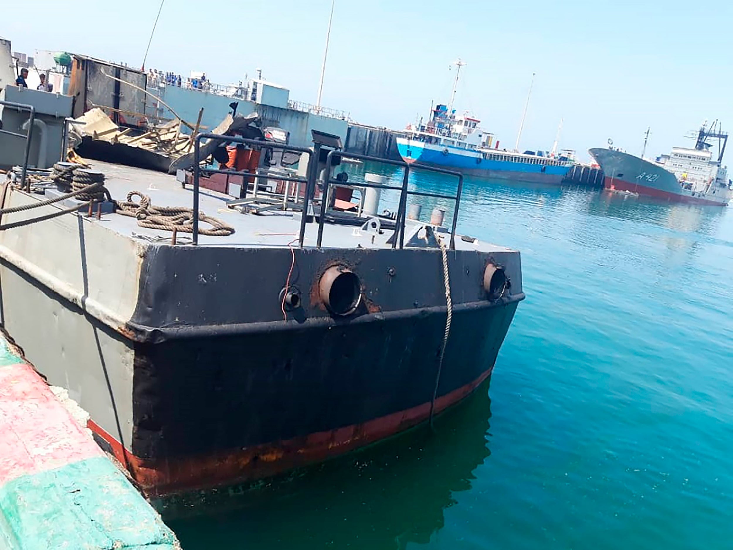 Iran missile strikes own ship and kills 19 sailors