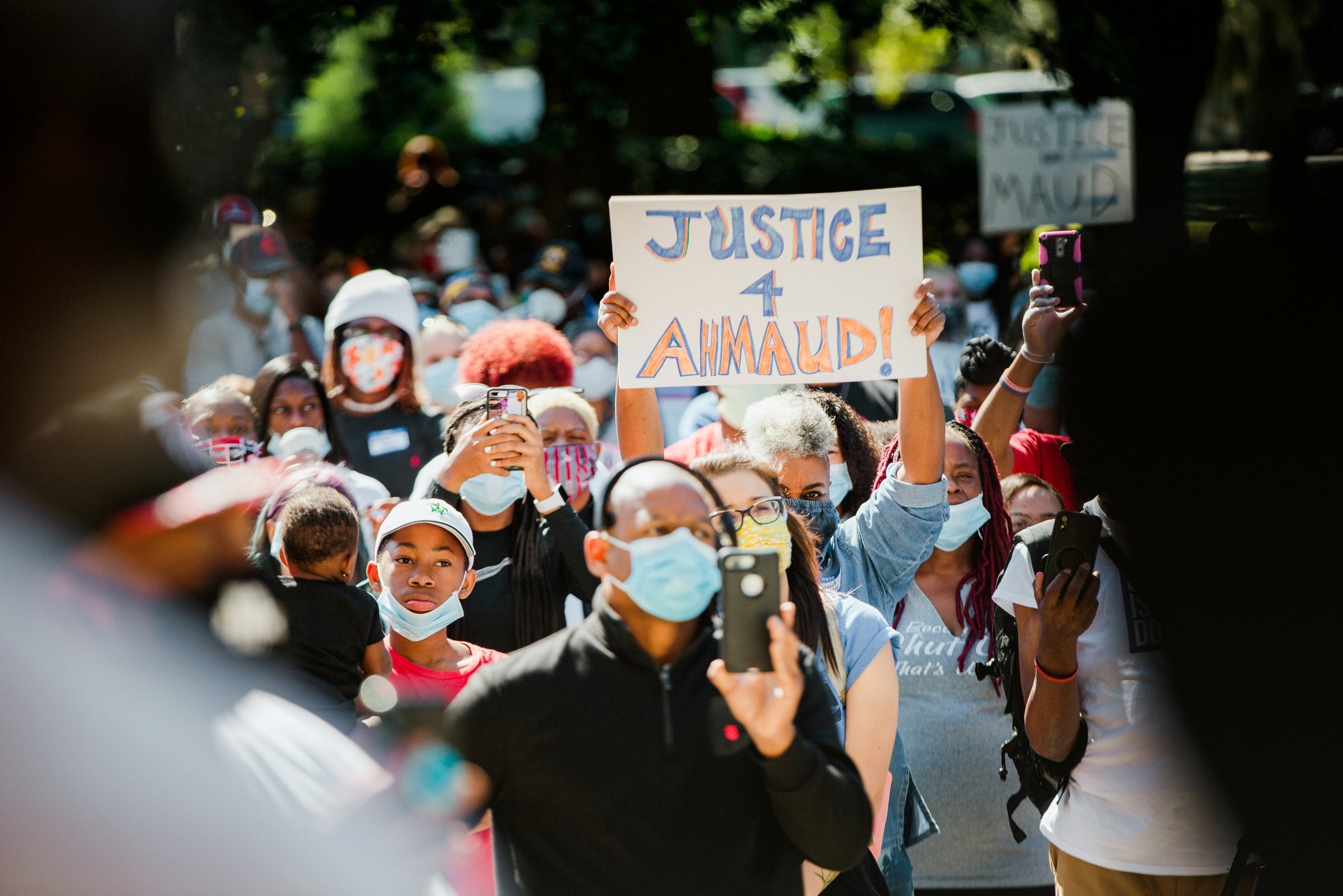 Ahmaud Arbery: Georgia police arrest man who &apos;sent hoax threat&apos; targeting protesters