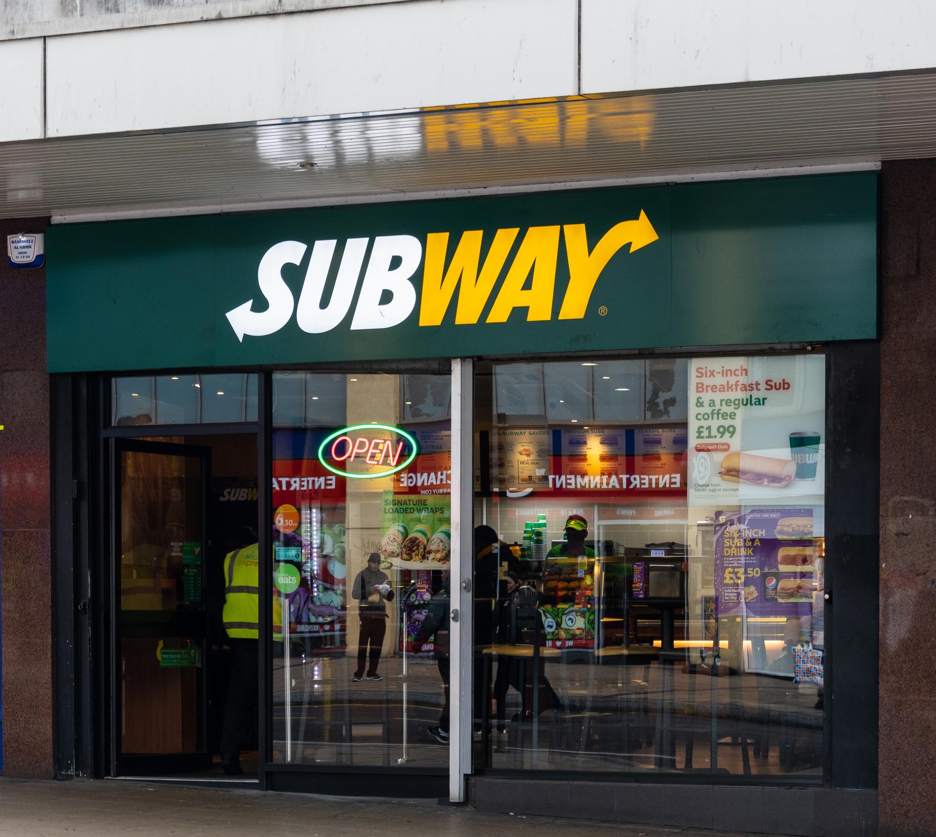 Subway reopens 600 UK stores for delivery only following six-week shutdown
