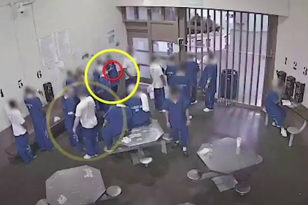 &apos;Deeply disturbing&apos;: LA prisoners filmed trying to catch coronavirus in hope of early release 