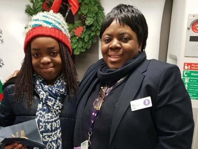 Railway worker and mother-of-one Belly Mujinga, 47 (right), who has died with coronavirus after being spat at while on duty at Victoria Station, in London.