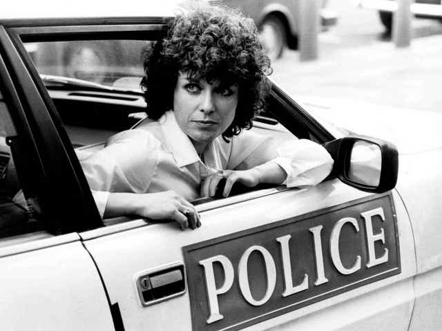 Jill Gascoine, here in 1982, as DI Maggie Forbes in the groundbreaking police drama