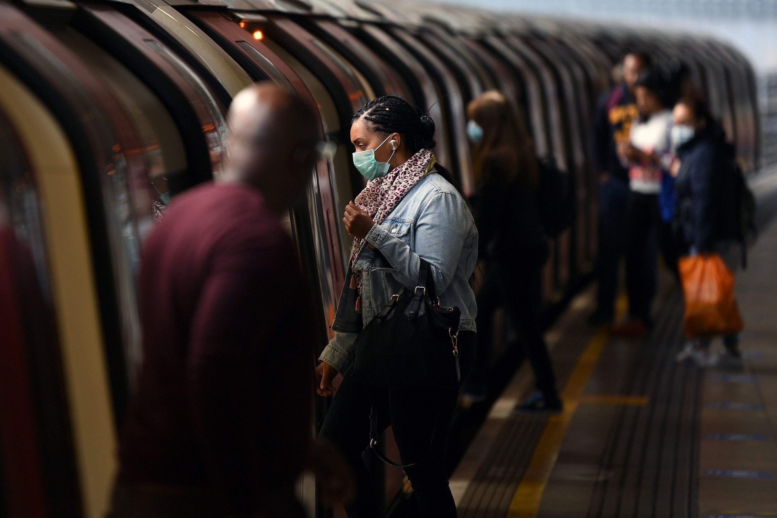 Transport for London has seen Underground revenues collapse in the lockdown (AFP via Getty)