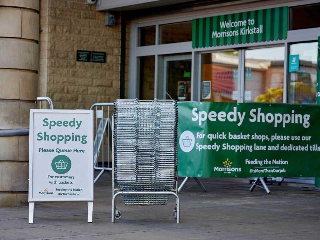 Morrisons launches &apos;speedy shopping service&apos; to help customers beat long queues during pandemic