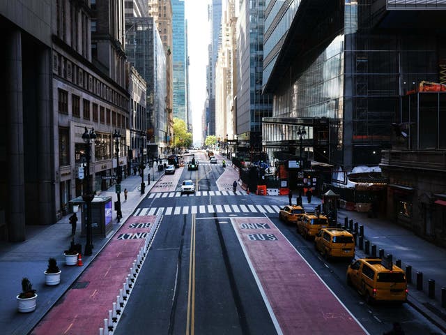 The coronavirus lockdown in New York City has reduced pedestrian traffic deaths