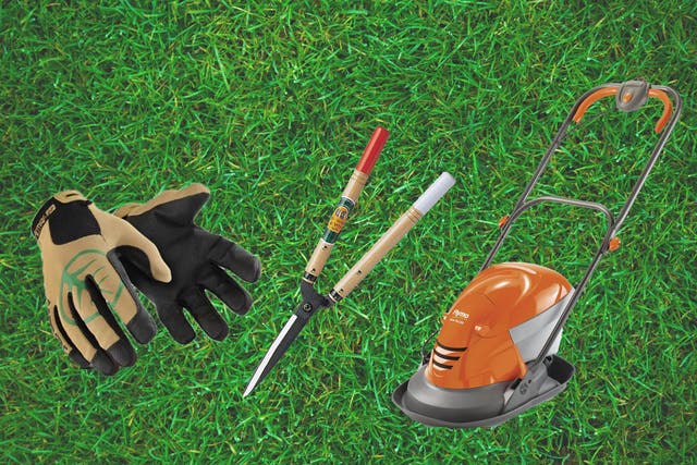 Keeps lawns manicured and weeds at bay with these tools