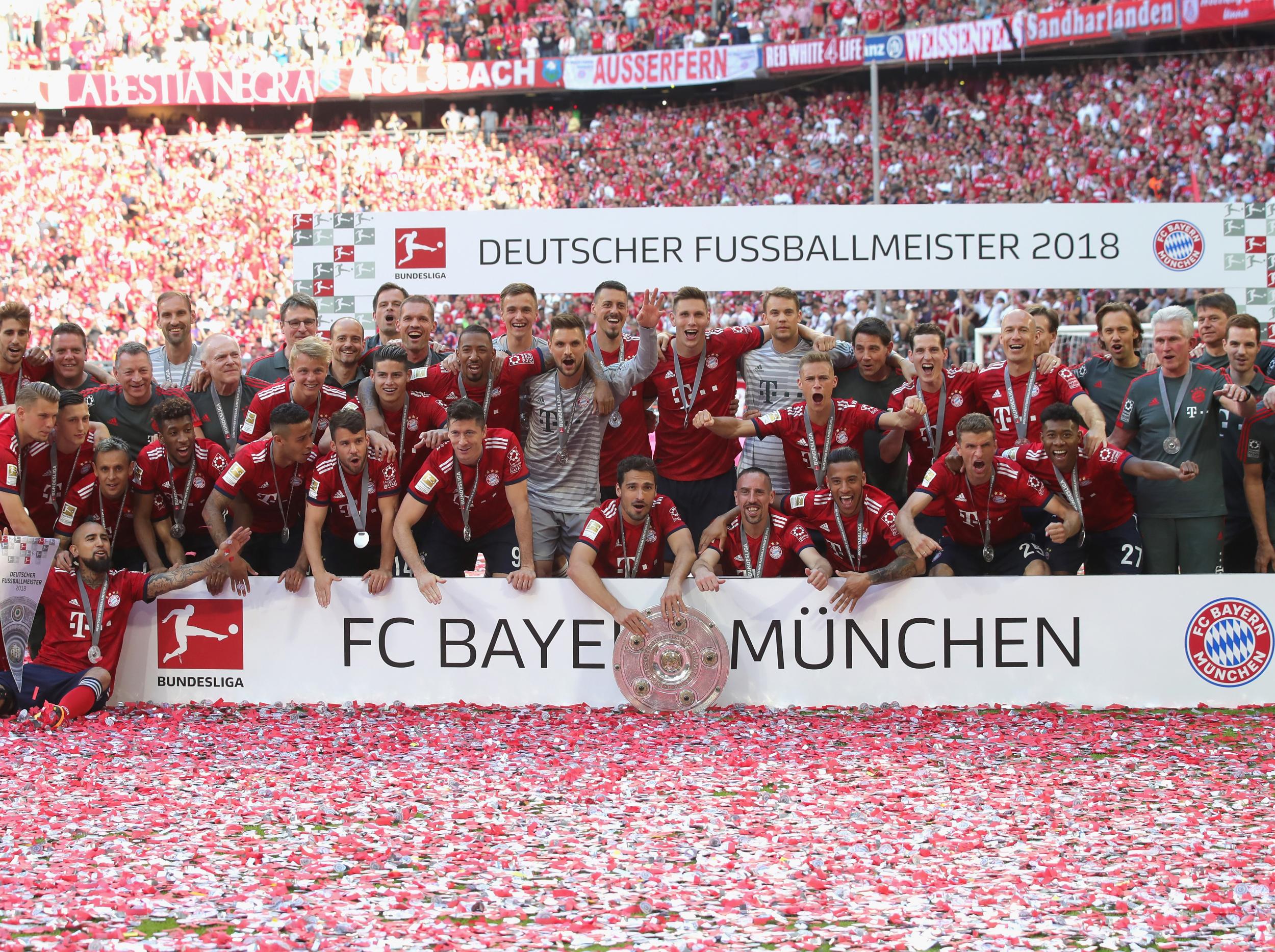 Bayern traditionally dominate