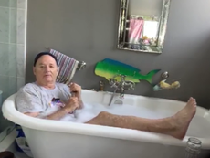 Bill Murray delights viewers with bizarre but ‘tremendous’ interview recorded in his bathtub