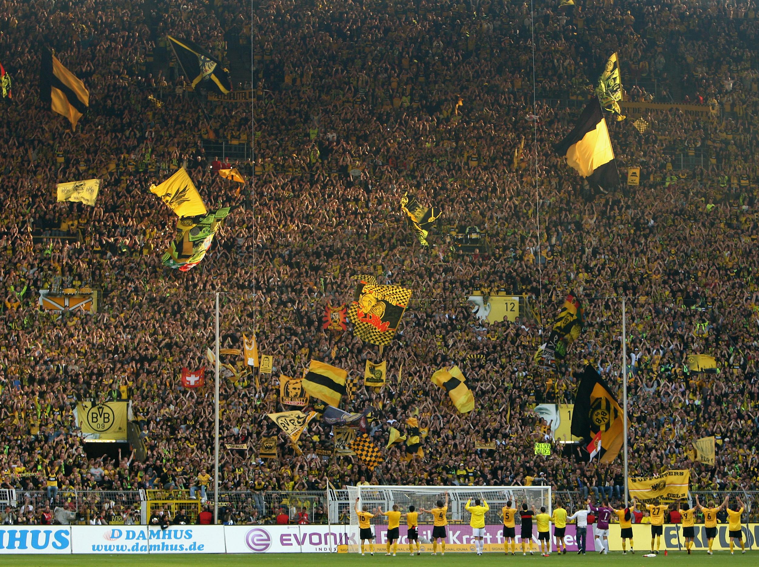 The Bundesliga is known for its passionate fans