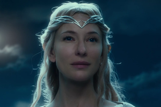 Cate Blanchett as Galadriel in 'The Hobbit'