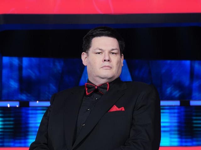 Presenter of The Chase Mark Labbett.