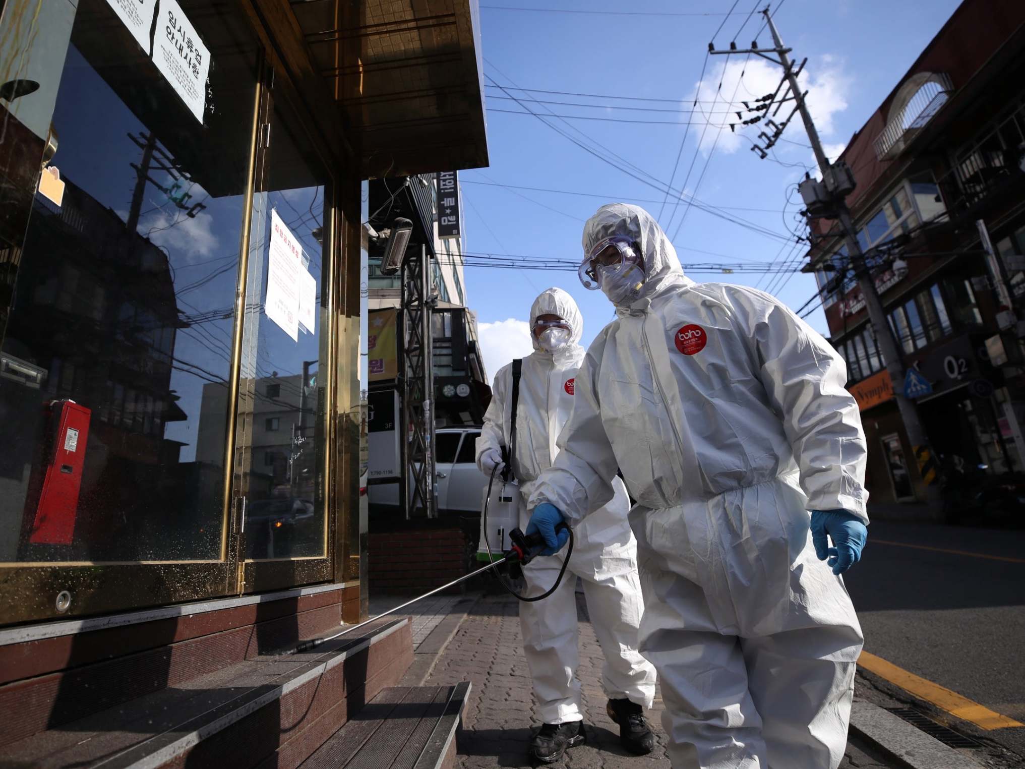An outbreak of cases among visitors to Seoul's popular Itaewon district (pictured) has sparked fears of a second wave of the virus