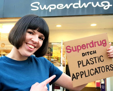 Superdrug removes all plastic from its tampon applicators