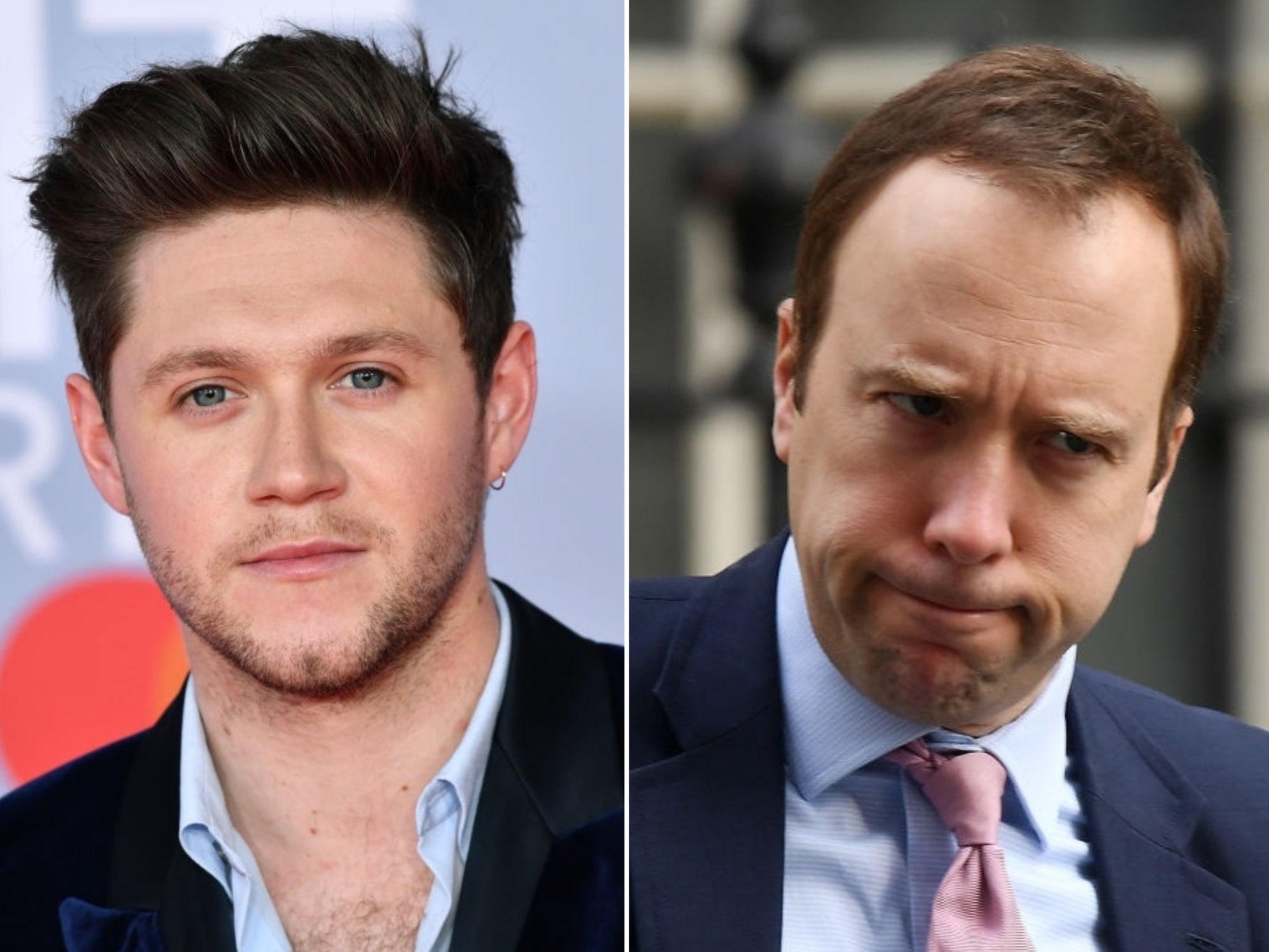 Niall Horan slams &apos;smug and slippery&apos; Matt Hancock over coronavirus response