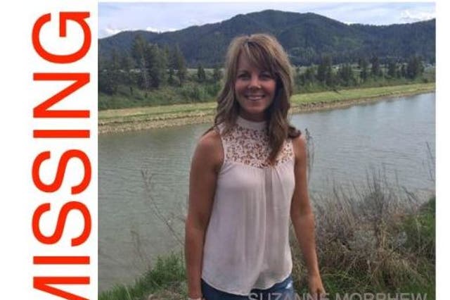 A poster offering $200,000 for the return of Suzanne Morphew, 49, of Colorado.