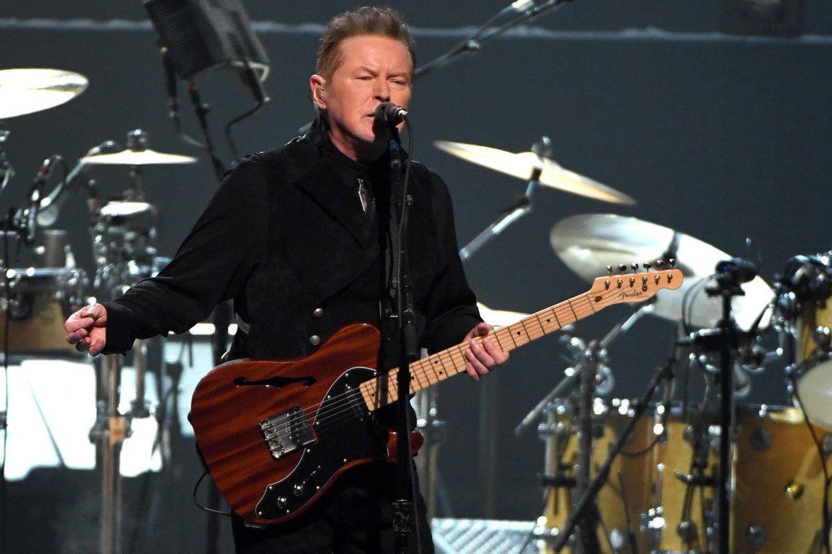 Don Henley jotted down the lyrics to 'Desperado' in April. They sold for  $33,000 this week