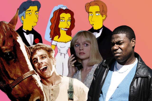 Sadly unreal: Tropic Thunder's Simple Jack, The Simpsons' Love is Nice, Scream 2's Stab and 30 Rock's Hard to Watch