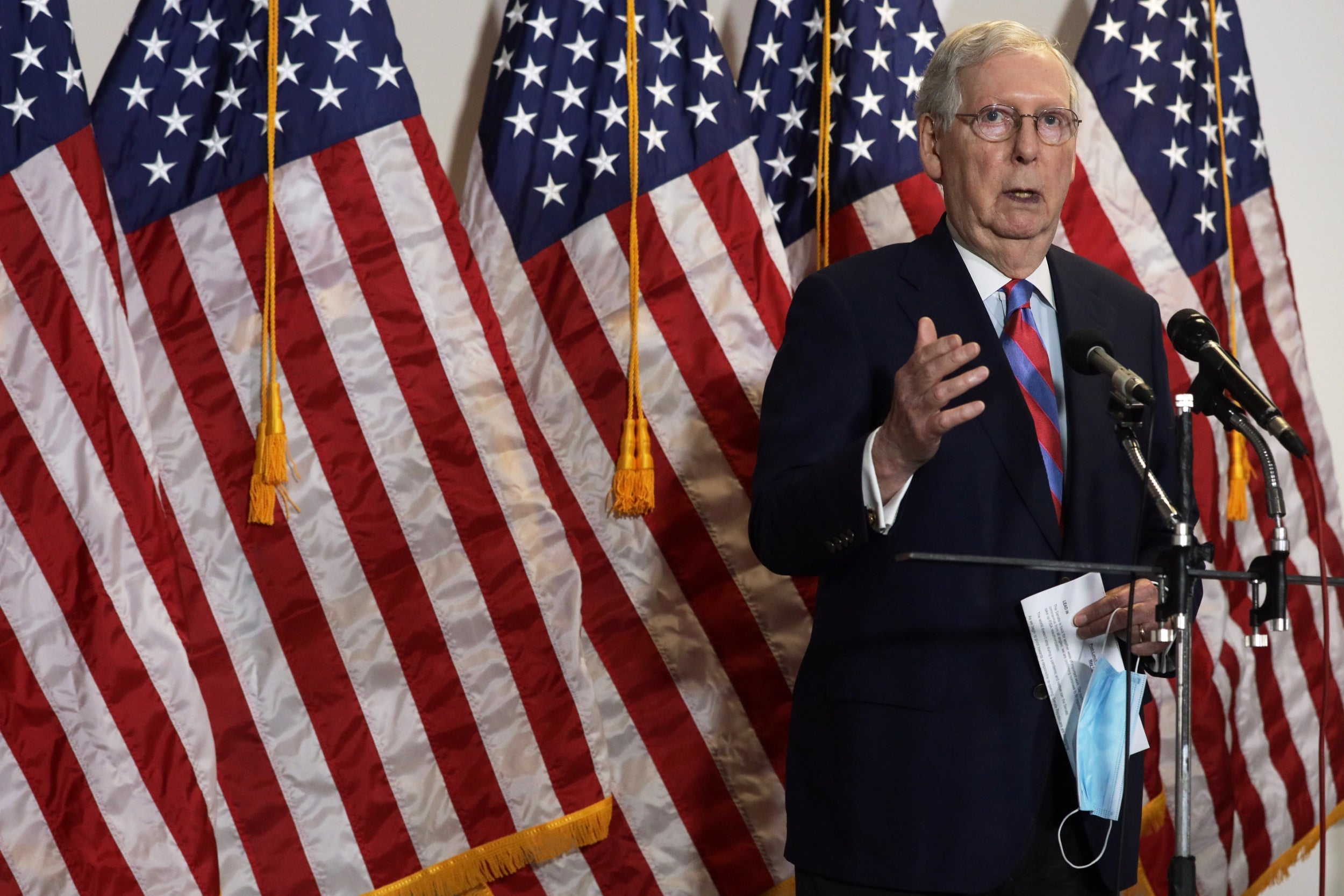 Mitch McConnell is following the same template of Trump