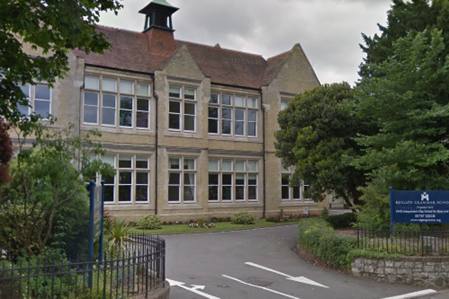 Reigate Grammar School have announced new bursaries for children of NHS staff