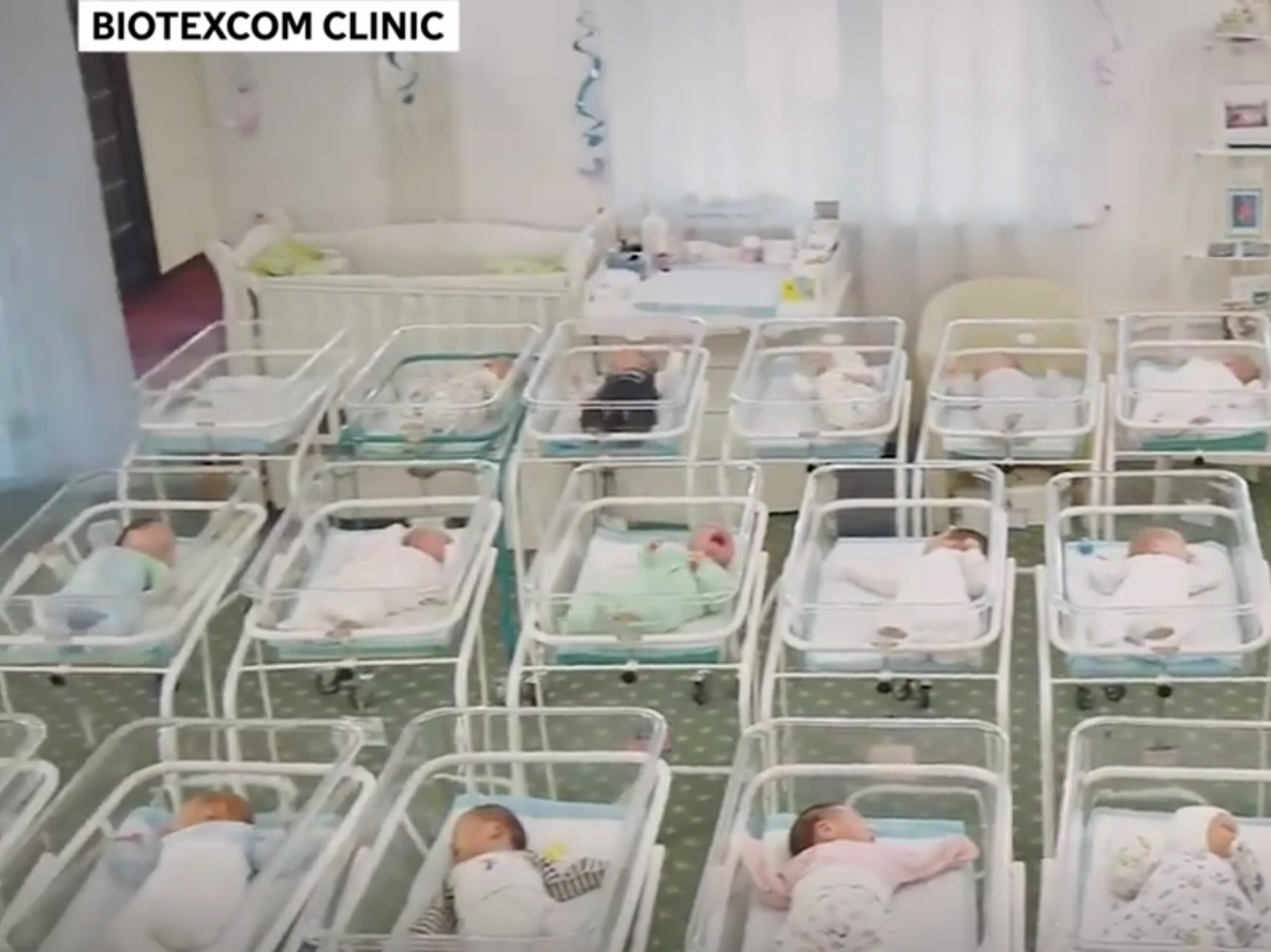 Coronavirus: More than 50 babies left stranded in Ukrainian hotel