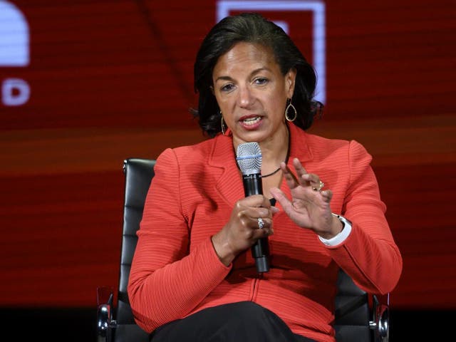 Susan Rice says she was 'honoured' to be on the list of female candidates up for consideration