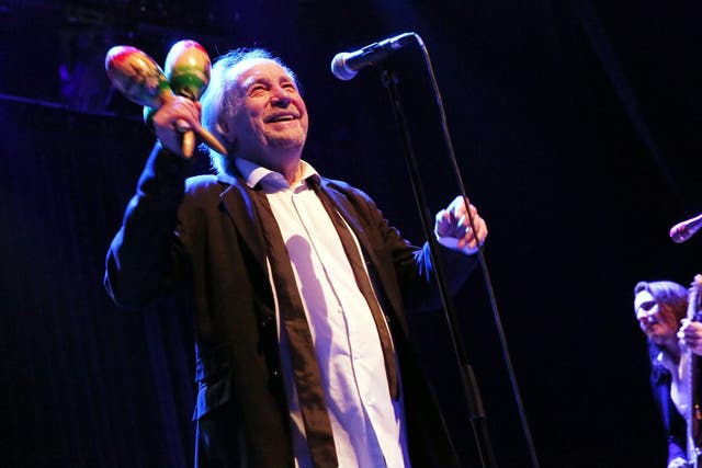 Phil May performs with The Pretty Things in 2018