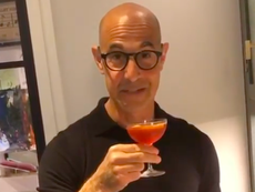 Stanley Tucci reveals daily lockdown routine and shares recipes to pair with Negroni