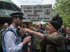 Coronavirus: Inside the UK’s biggest anti-lockdown protest