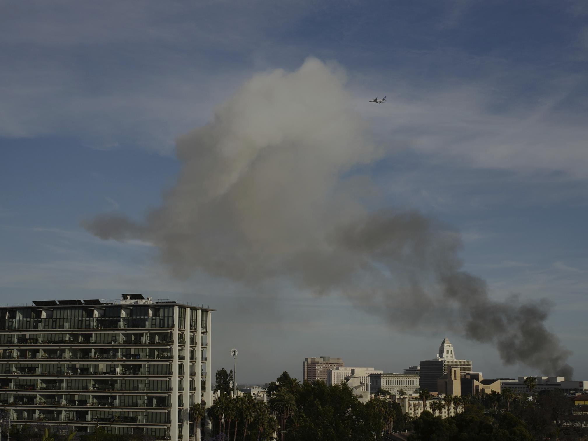 LA explosion: Huge blast at hash oil warehouse injures 11 firefighters