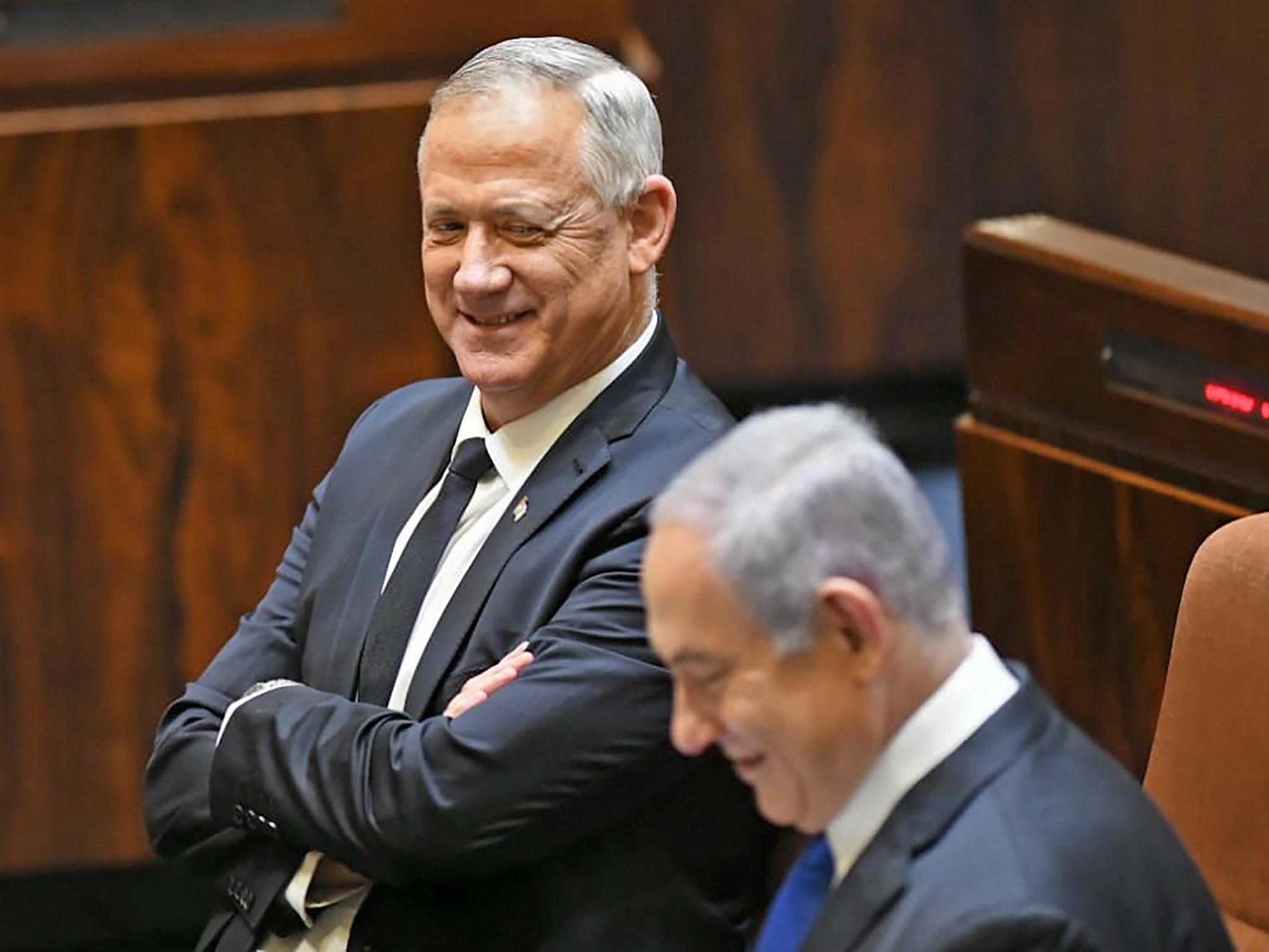 New Israeli government finally sworn in after power-sharing deal struck