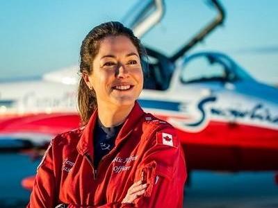 Captain Jennifer Casey (pictured) died in the crash