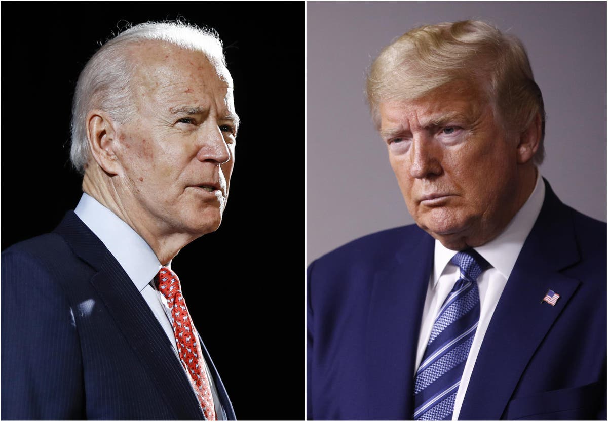 Biden news - live: Ban Trump from intelligence access, president says as predecessor returns to social media
