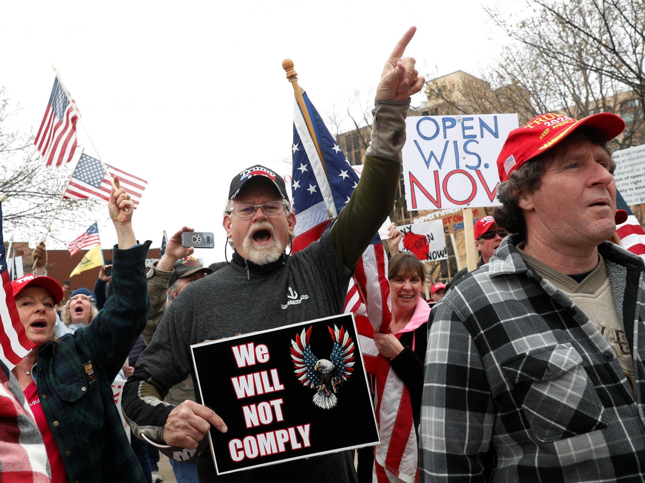 Anti-lockdown Protests In US May Have Helped Spread Coronavirus, Phone ...