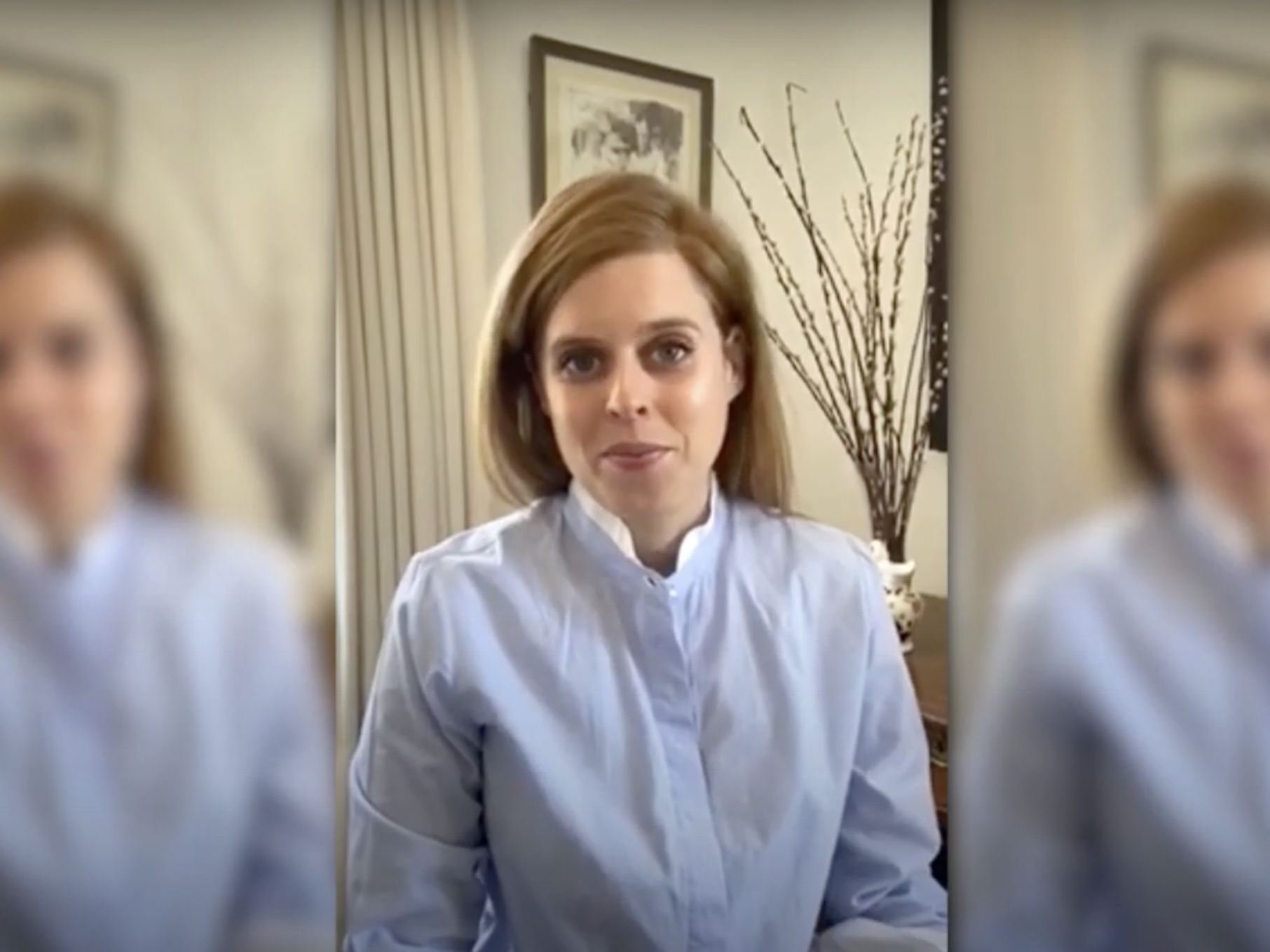 Princess Beatrice sends video message to families supported by children&apos;s hospice during lockdown