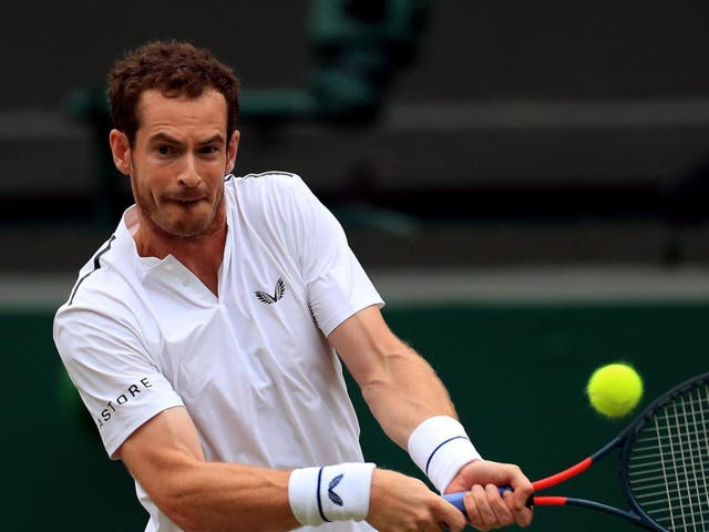 Two-time Wimbledon champion Andy Murray