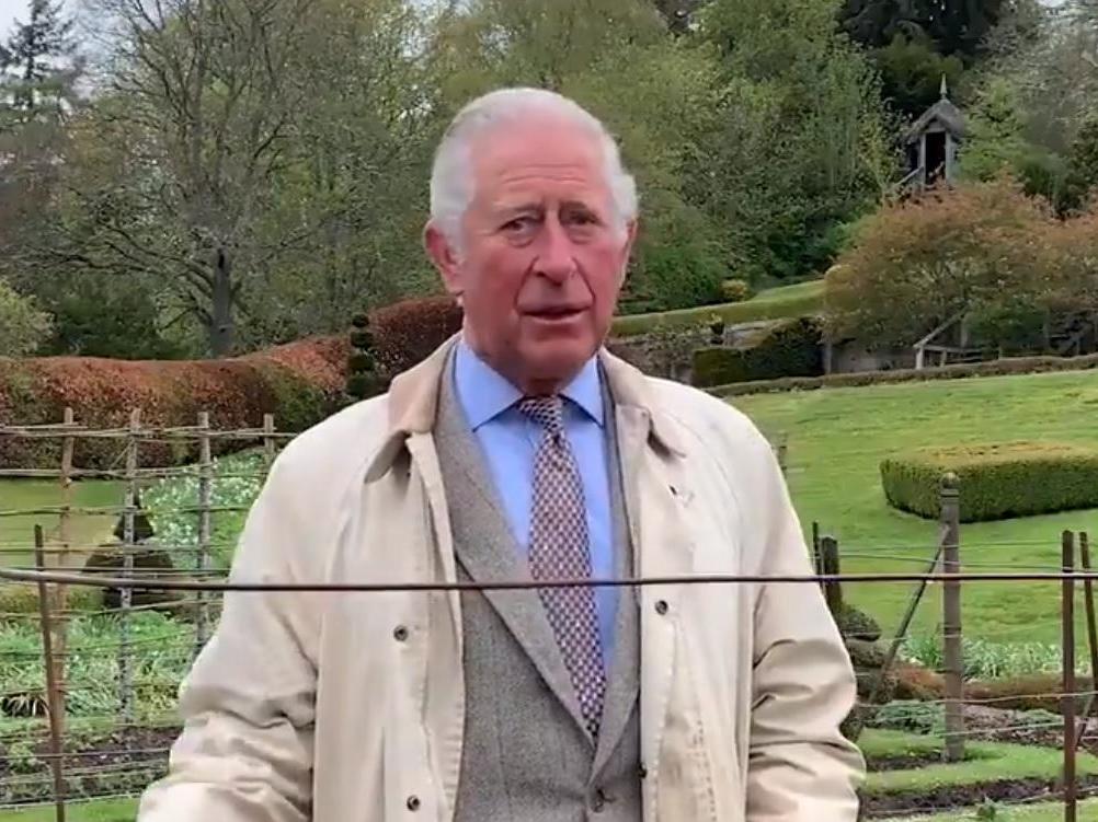 Prince Charles launches video appeal for &apos;army&apos; to harvest fruit and veg: &apos;It will be hard graft&apos;