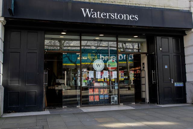 Waterstones stores have been closed since the end of March