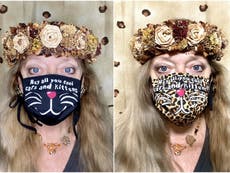 Tiger King: Carole Baskin sells animal print face masks