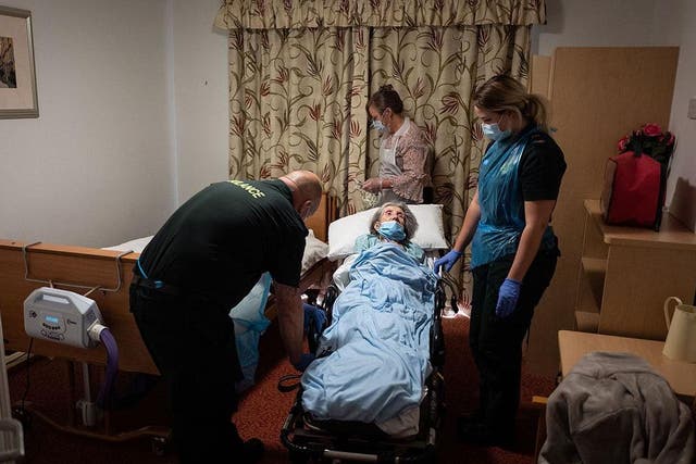 The government has been criticised for not doing more to safeguard residents of care homes