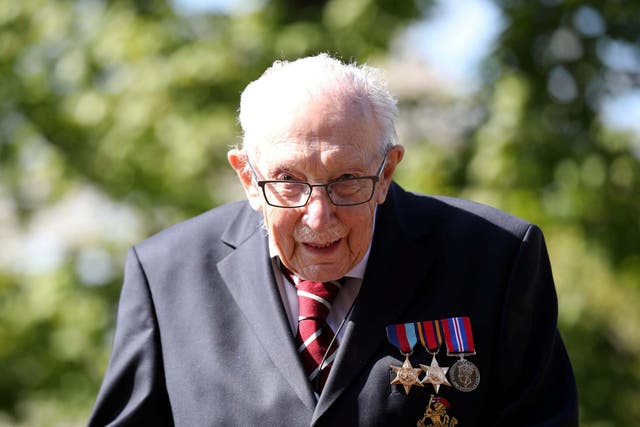 Related video: Captain Tom Moore to be given knighthood
