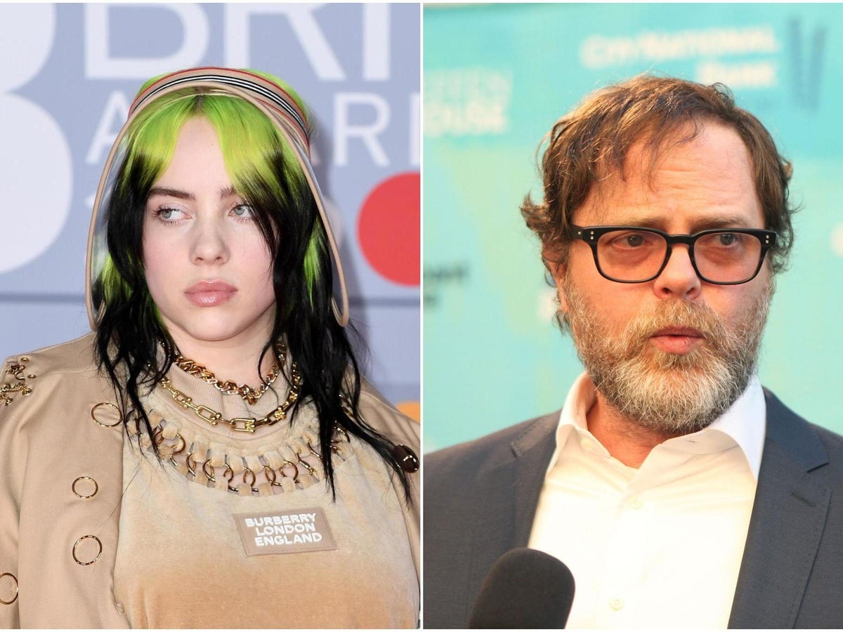 The Office star Rainn Wilson tells Billie Eilish to 'move on' after  watching show 15 times | The Independent | The Independent