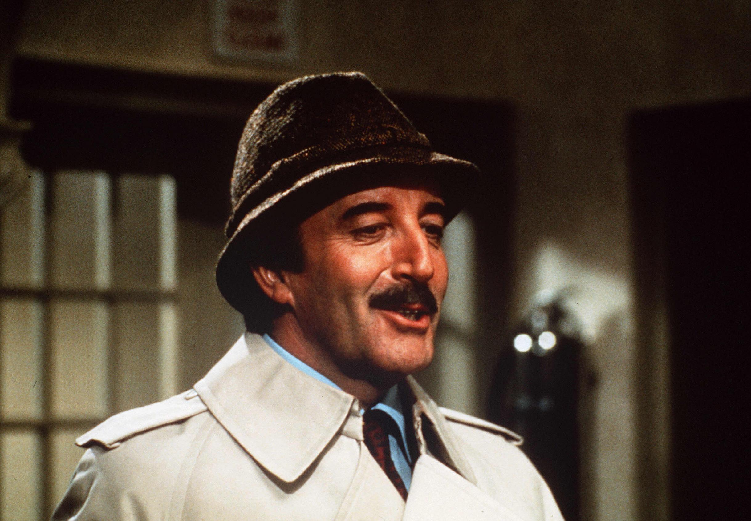 Watching the defectives: Peter Sellers in ‘The Pink Panther Strikes Again’ (1976), one of his six outings as the bumbling Inspector Clouseau