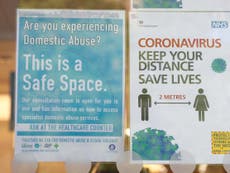 Which shops are offering safe spaces to victims of domestic abuse?