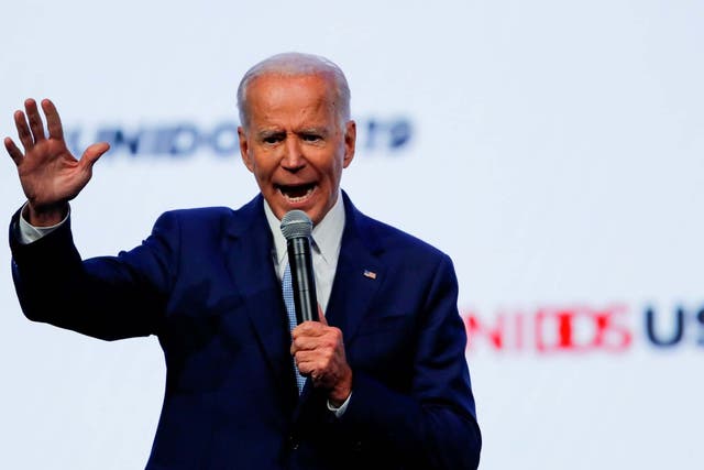 Presumptive Democratic presidential nominee Joe Biden criticised anti-antisemitism on the left