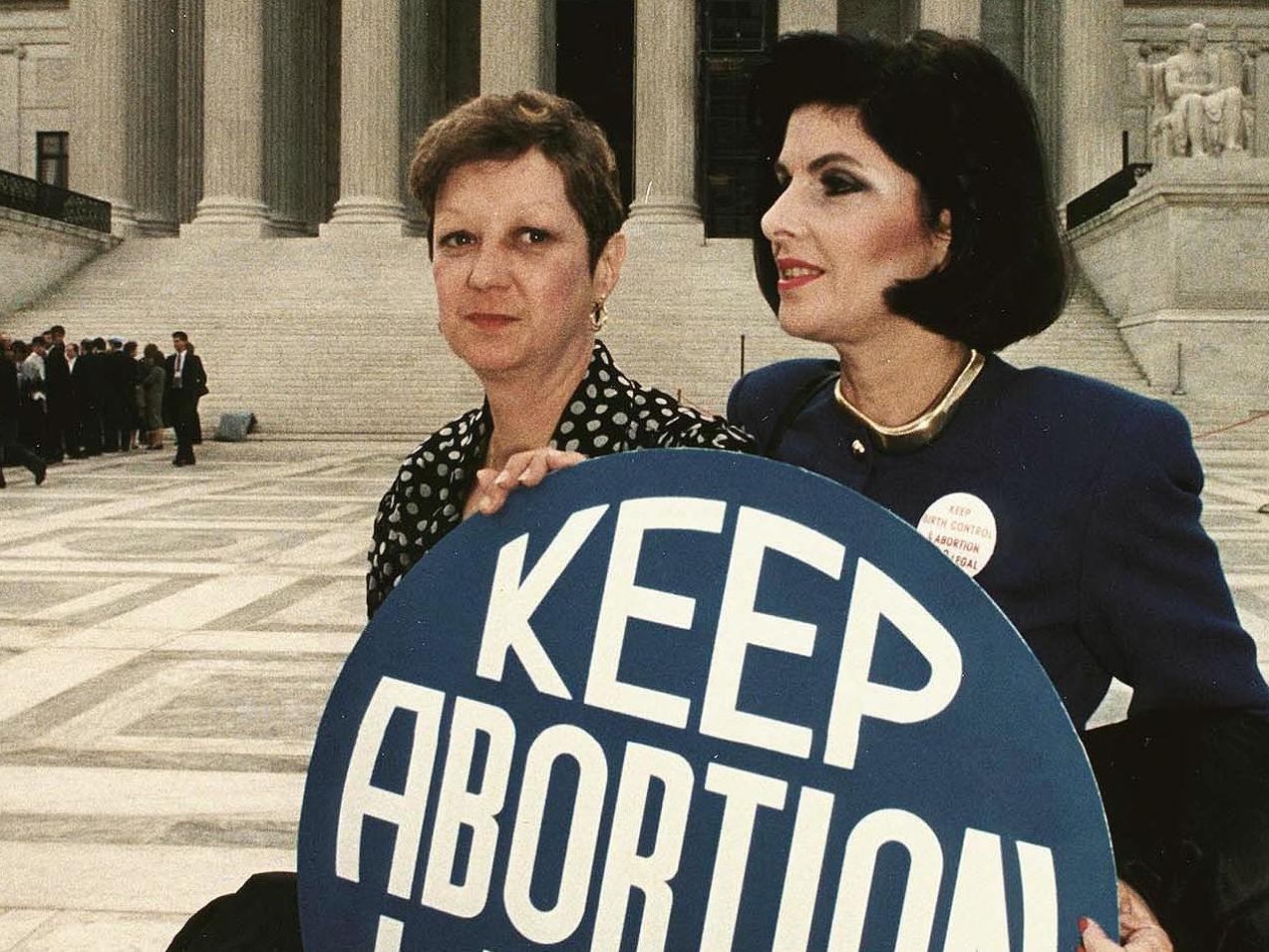 &apos;This is my deathbed confession&apos;: Woman behind landmark abortion rights case was paid to change her mind