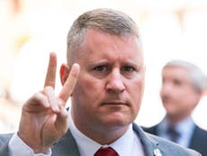 Britain First leader Paul Golding convicted of terror offence