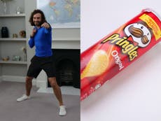 Kellogg’s removes Pringles ad from Joe Wicks YouTube channel amid claims of ‘irresponsible marketing’