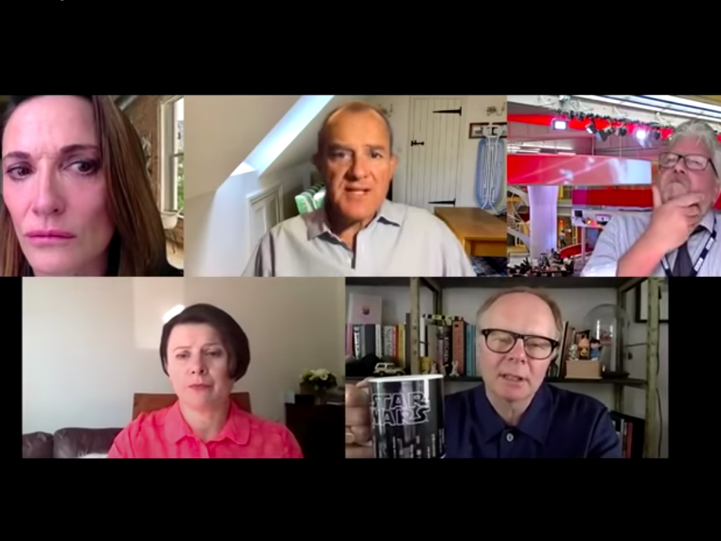 W1A fans applaud BBC self-parody&apos;s &apos;frighteningly accurate&apos; and &apos;brilliant&apos; lockdown reunion
